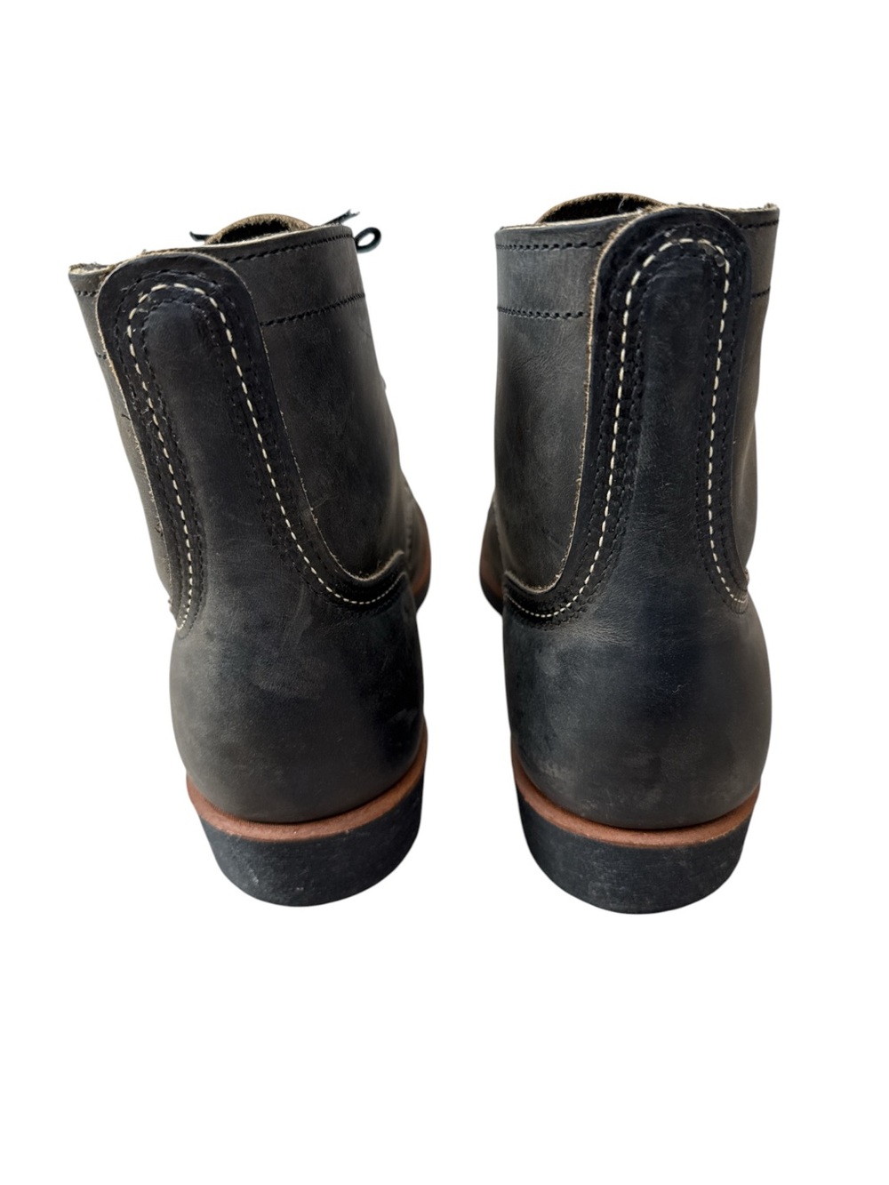 Red Wing Shoes Charcoal Iron Ranger 8086 Leather Boots size 10 - Picture 4 of 8